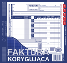 106-2E Faktura korygująca