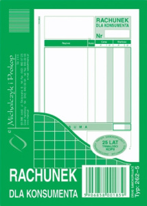 262-5 Rachunek dla konsumenta