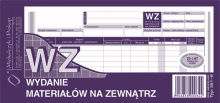 351-8 WZ Wydanie materiałów na zewnątrz