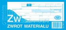 382-8 ZW zwrot materiału jednopozycyjny