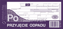 384-8 Po przyjęcie odpadu jednopozycyjne