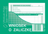 408-5 Wniosek o zaliczkę