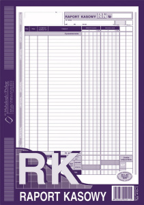 410-1 Raport kasowy