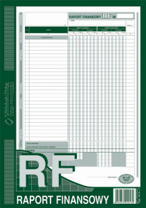 414-1 Raport finansowy