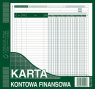 433-2 Karta kontowa finansowa - 2 kolumny