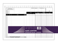 437-3 Karta kontowa materiałowa ilościowo-wartościowa