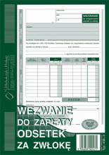 438-3 Wezwanie do zapłaty odsetek za zwłokę