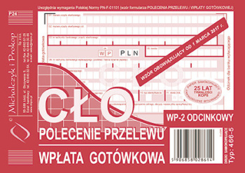 466-5-Polecenie przelewu-wpłata gotówkowa - WP 2 - odcinkowy- okł