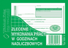 529-5 Zlecenie wykonania pracy w godzianach nadliczbowych