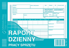 790-3 Raport dzienny pracy sprzętu