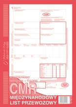 800-2N CMR Międzynarodowy list przewozowy (numerowany)
