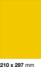 E-325-Z Etykieta 210 x 297 mm żółty