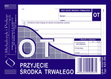 420-5N OT przyjęcie środka trwałego