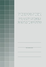 A-102-3 Dzienniczek praktycznej nauki zawodu