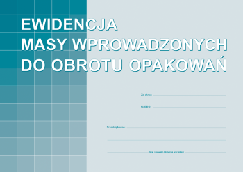 S-220-1 Ewidencja masy wprowadzonych do obrotu opakowań