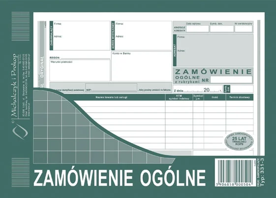 331-3 Zamówienie ogólne