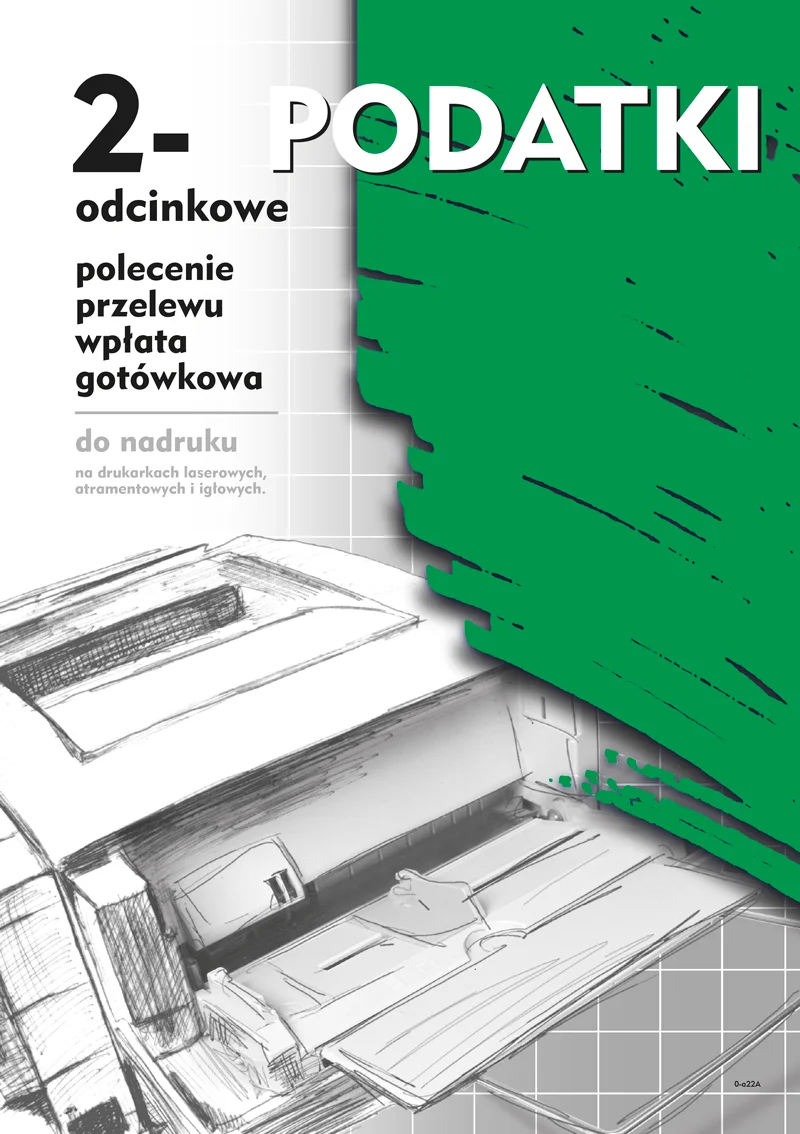 F-130-2 Podatki 2-odcinkowe polecenie przelewu - wpłata gotówkowa